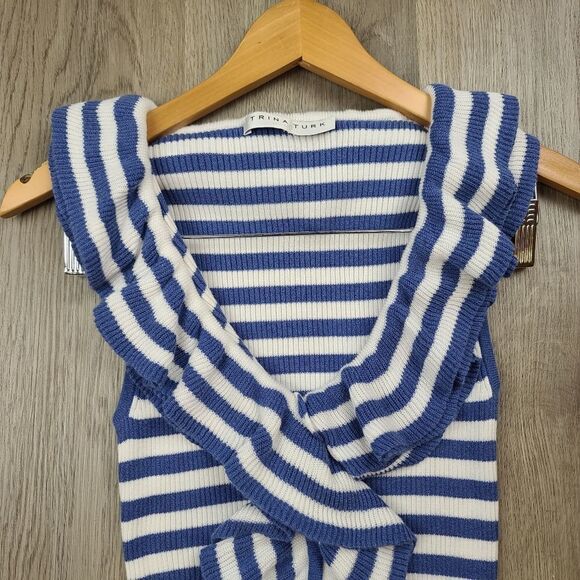 Trina Turk Quill Sleeveless Top Sweater size S - Picture 3 of 7